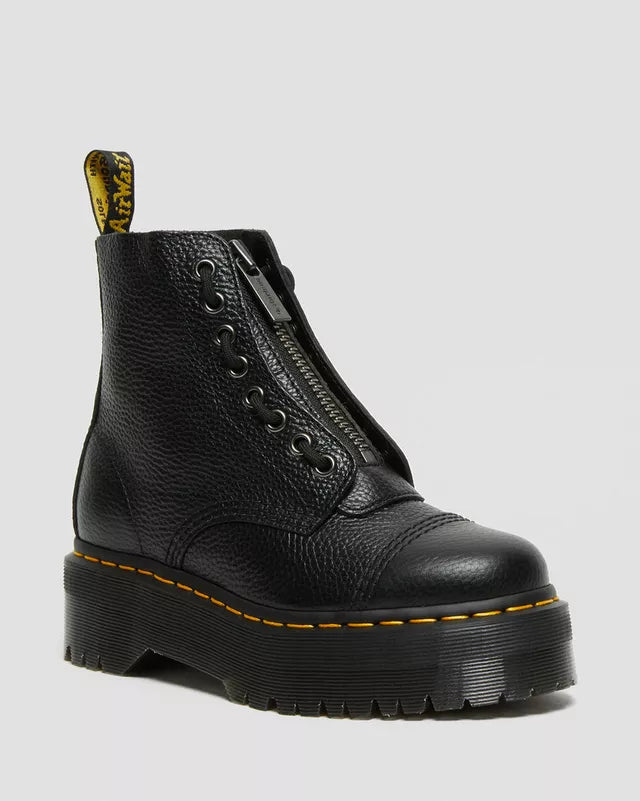 DR MARTENS PLATFORM IN NAPPA LAVORATA SINCLAIR