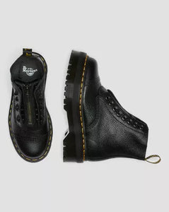 DR MARTENS PLATFORM IN NAPPA LAVORATA SINCLAIR