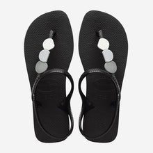 Carica l&#39;immagine nel visualizzatore di Gallery, HAVAIANAS 24  Flash Urban Plus black
