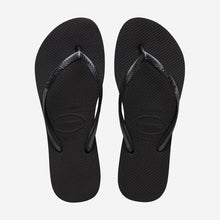 Carica l&#39;immagine nel visualizzatore di Gallery, HAVAIANAS 24  Slim Flatform black
