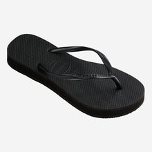 Carica l&#39;immagine nel visualizzatore di Gallery, HAVAIANAS 24  Slim Flatform black
