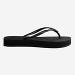 Carica l&#39;immagine nel visualizzatore di Gallery, HAVAIANAS 24  Slim Flatform black
