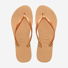 Carica l&#39;immagine nel visualizzatore di Gallery, HAVAIANAS 24 Slim Flatform GOLD
