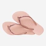 HAVAIANAS 24 Slim Glitter II  pink/pink