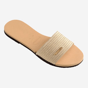 HAVAIANAS 24 You Malta Metallic gold