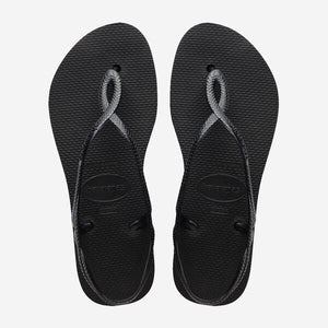 HAVAIANAS 24 luna flatform black