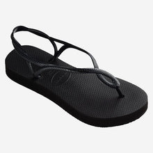 Carica l&#39;immagine nel visualizzatore di Gallery, HAVAIANAS 24 luna flatform black
