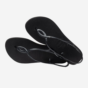 HAVAIANAS 24 luna flatform black