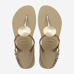 HAVAIANAS 24 Twist Metal sand