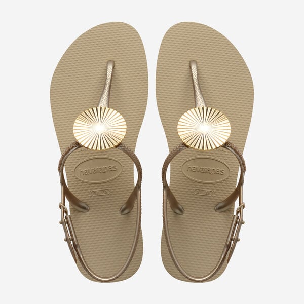 HAVAIANAS 24 Twist Metal sand