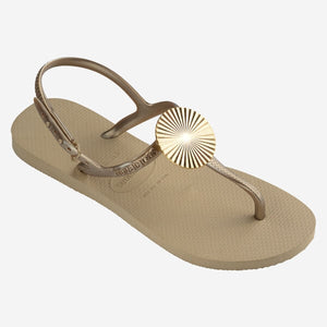 HAVAIANAS 24 Twist Metal sand