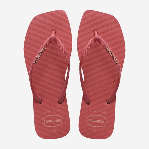 HAVAIANAS 24  Square Logo Pop Up onion