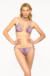 4GIVENESS 24 Bikini triangolo e slip pretty leo ROSA