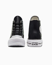 Carica l&#39;immagine nel visualizzatore di Gallery, CONVERSE  Chuck Taylor All Star Platform Leather black
