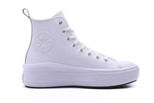 Carica l&#39;immagine nel visualizzatore di Gallery, CONVERSE Chuck Taylor All Star Move Platform Leather white-white
