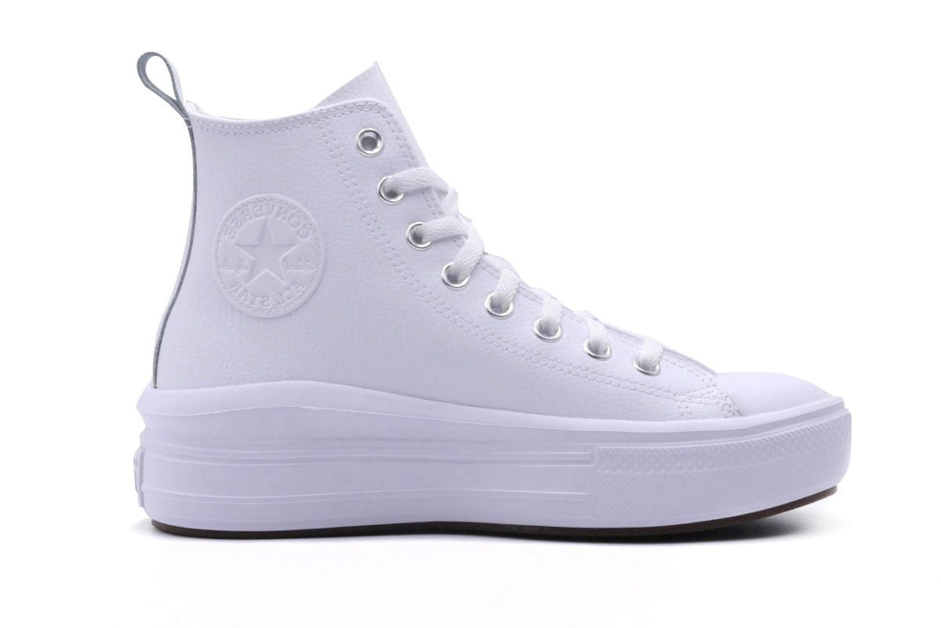 CONVERSE Chuck Taylor All Star Move Platform Leather white-white