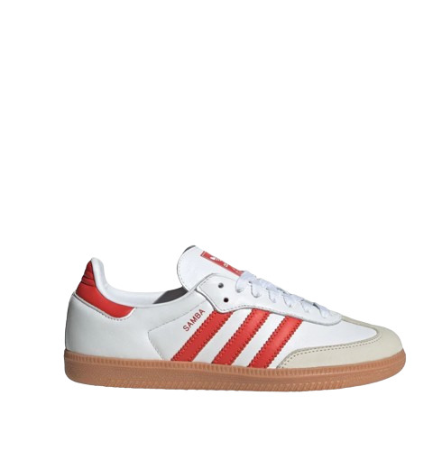 ADIDAS SAMBA OG Cloud White Solar Red Off White gretalice GRETALICE