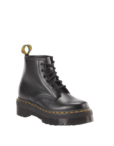 DR MARTENS 101 Quad Black Smooth