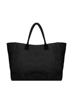 Carica l&#39;immagine nel visualizzatore di Gallery, 4GIVENESS 24 Borsa promo cartapaglia ricamo NERO
