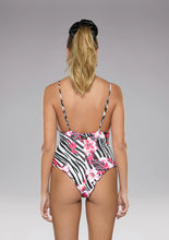 Carica l&#39;immagine nel visualizzatore di Gallery, F**K MONOKINI FROU FROU STRIPED
