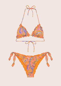 FK24 BIKINI TRIANGOLO E SLIP NODI REGOLABILE FROU FROU SUNRISE