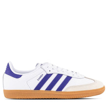 Carica l&#39;immagine nel visualizzatore di Gallery, ADIDAS SAMBA OG Cloud White / Energy Ink / Off White / violet
