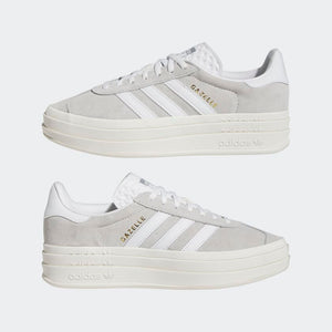 ADIDAS SCARPE GAZELLE BOLD grey/white