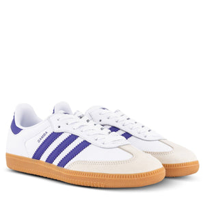 ADIDAS SAMBA OG Cloud White / Energy Ink / Off White / violet