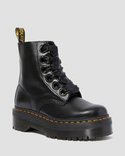 Carica l&#39;immagine nel visualizzatore di Gallery, DR MARTENS molly platform black
