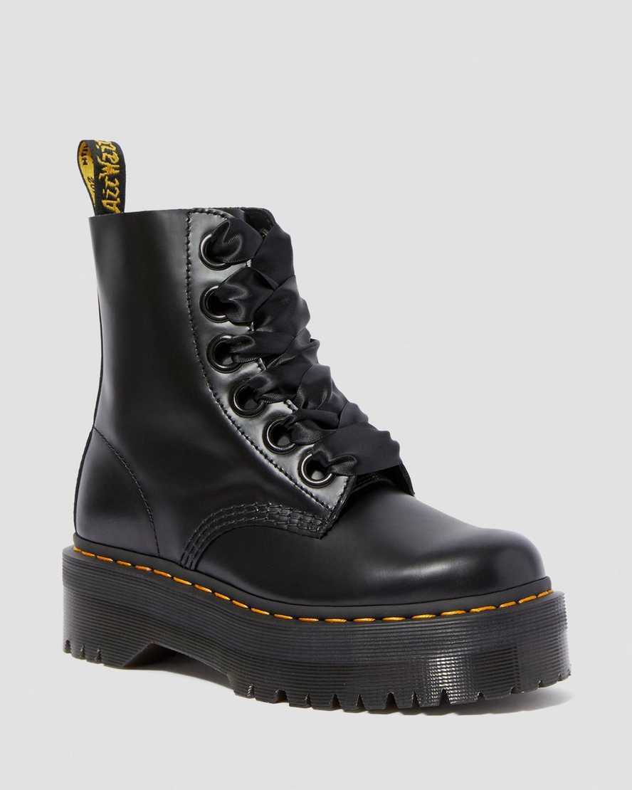 DR MARTENS molly platform black