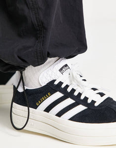 ADIDAS GAZELLE BOLD black/white