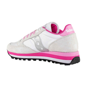 SAUCONY jazz triple white/gray/fuxia